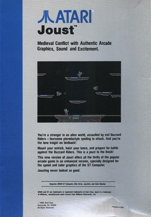 Joust — box-2D-back (EU)