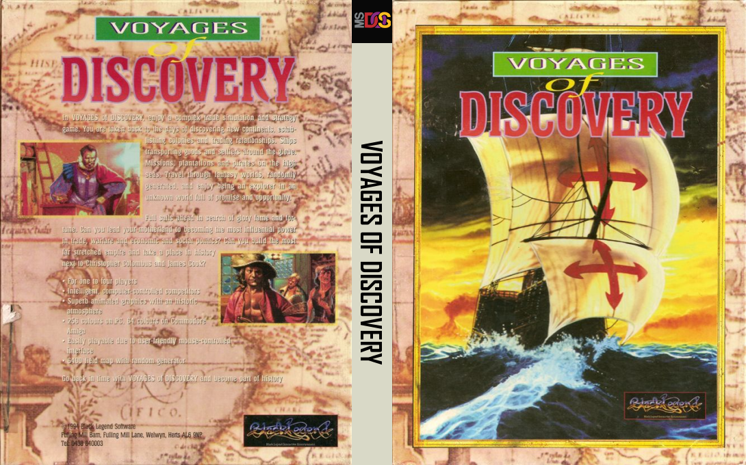 Voyages of Discovery — box-texture (EU)