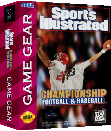 Sports Illustrated - Championship Football & Baseball — box-3D (US)