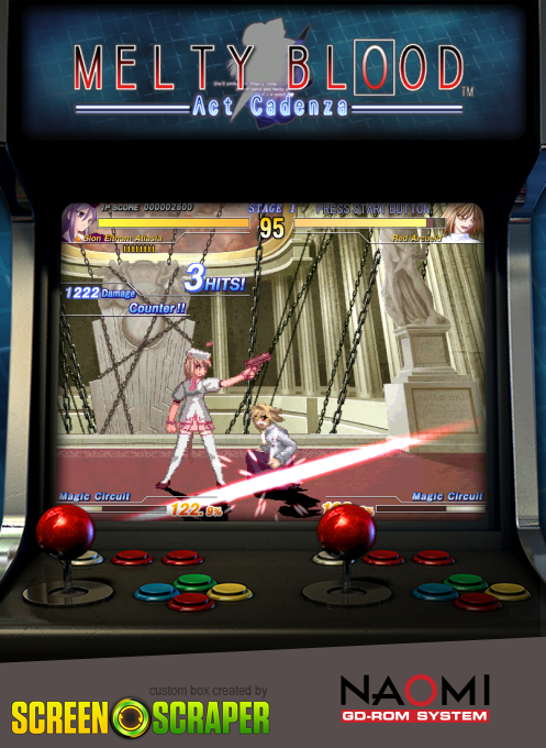 Melty Blood: Act Cadenza Ver. A — box-2D (SS)