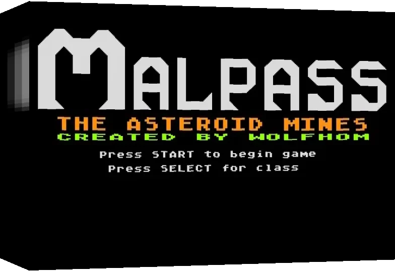 Malpass - The Asteriod Mines — box-3D (WOR)