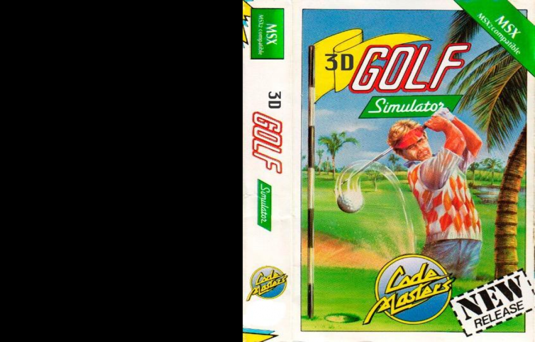 3D Golf Simulation - High Speed Edition — box-texture (EU)