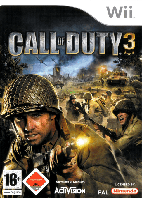 Call of Duty 3 — box-2D (DE)