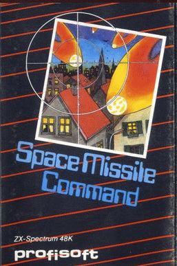 Space Missile Command box art