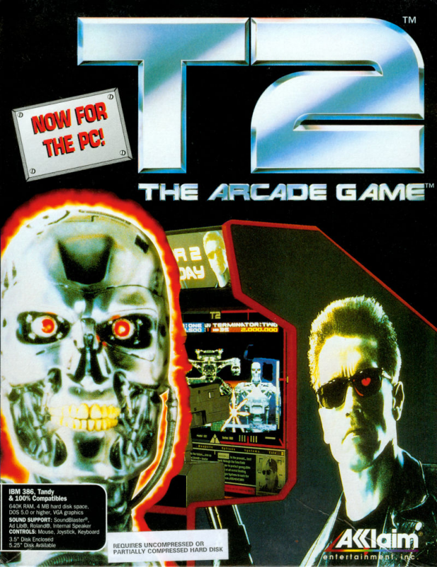 T2 - The Arcade Game box art