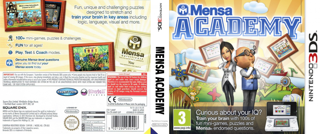 Mensa Academy — box-texture (EU)