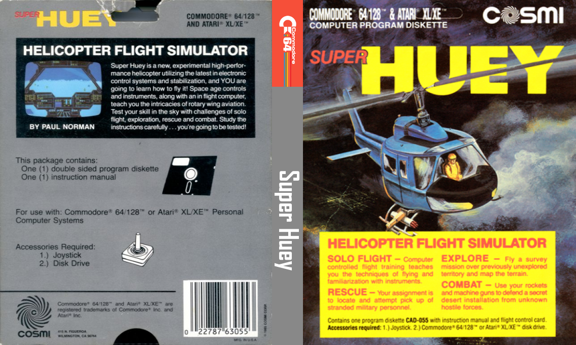 Super Huey UH-IX — box-texture (US)