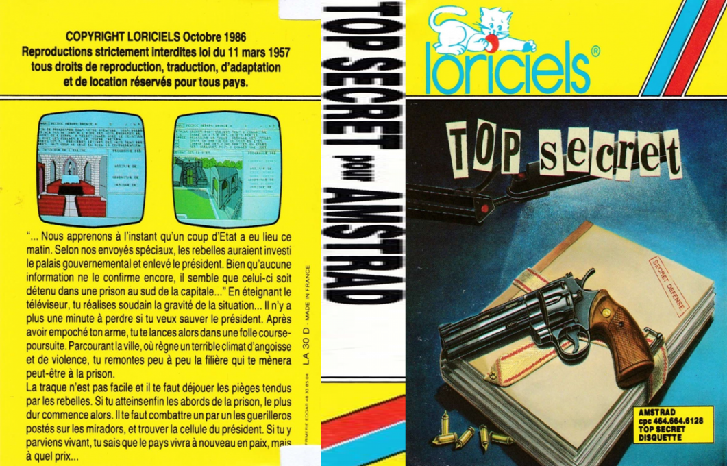 Top Secret — box-texture (FR)