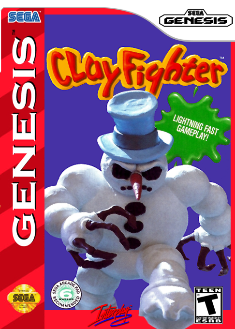 Clay Fighter box art