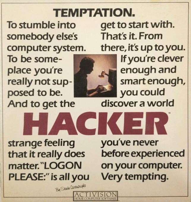 Hacker box art