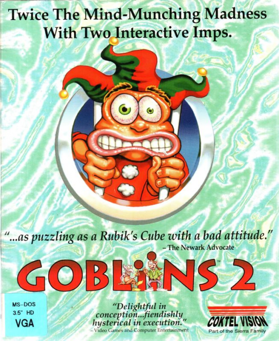 Gobliins 2 - The Prince Buffoon box art