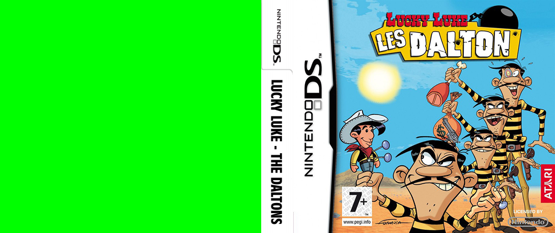 Lucky Luke - The Daltons — box-texture (FR)
