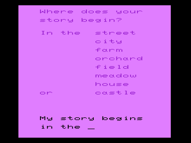 Words Words Words — sstitle (WOR)