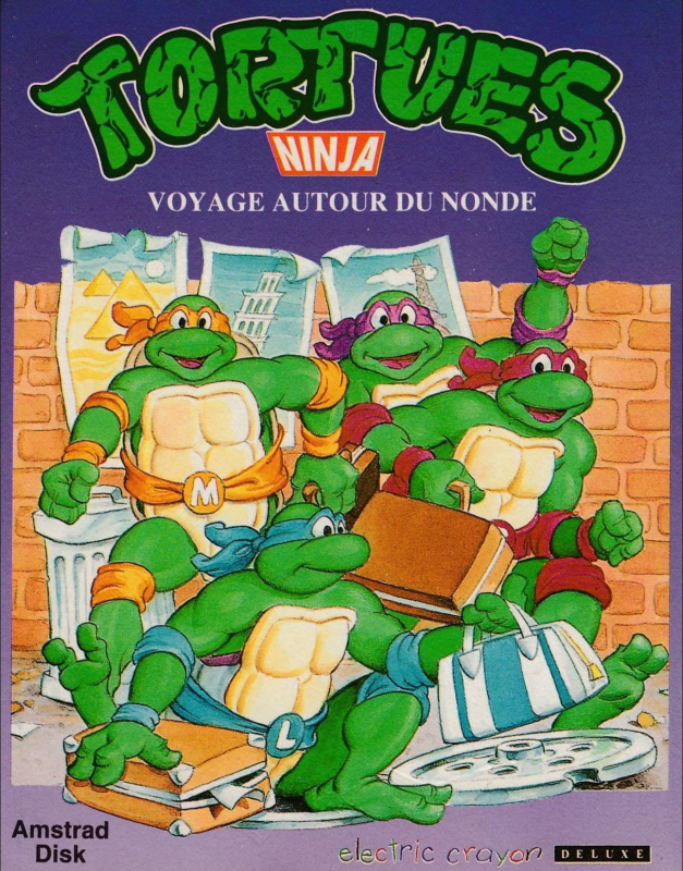 Teenage Mutant Hero Turtles World Tour — box-2D (FR)