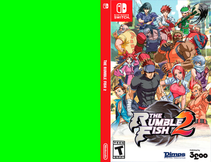 Rumble Fish 2, The — box-texture (US)
