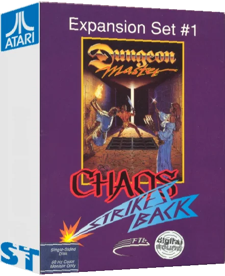 Dungeon Master - Chaos Strikes Back — box-3D (US)