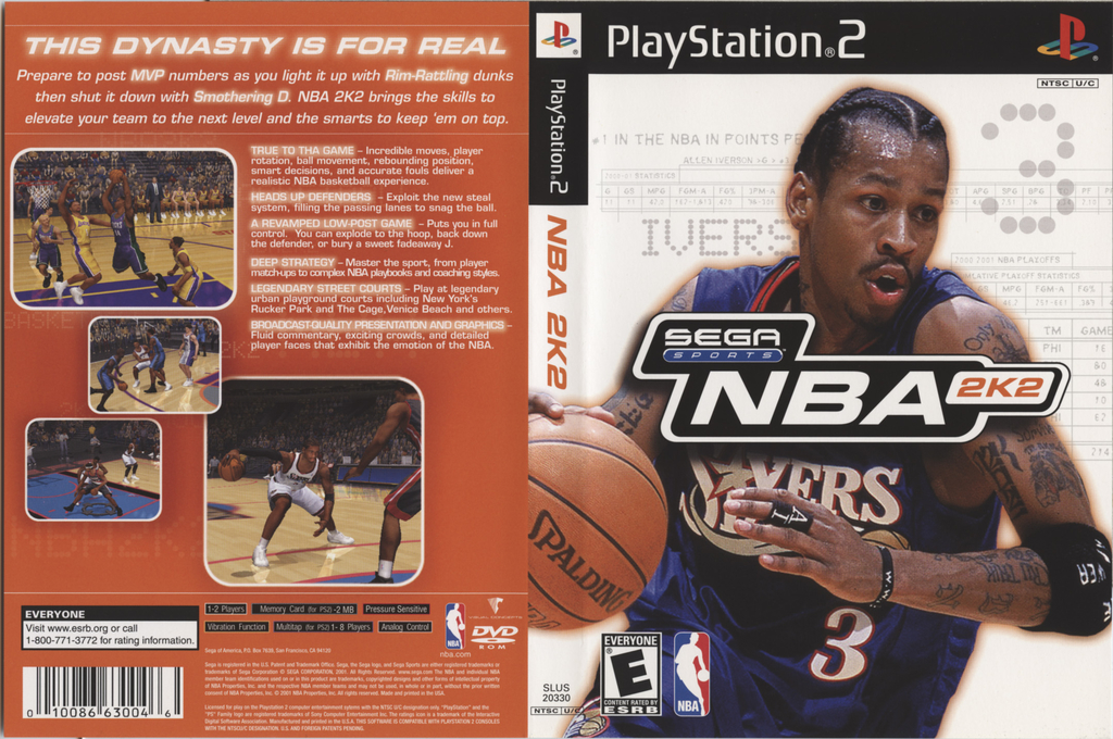 NBA 2K2 — box-texture (US)