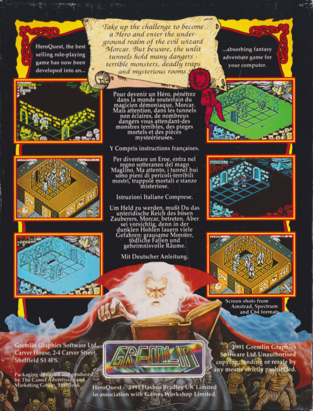 HeroQuest — box-2D-back (EU)