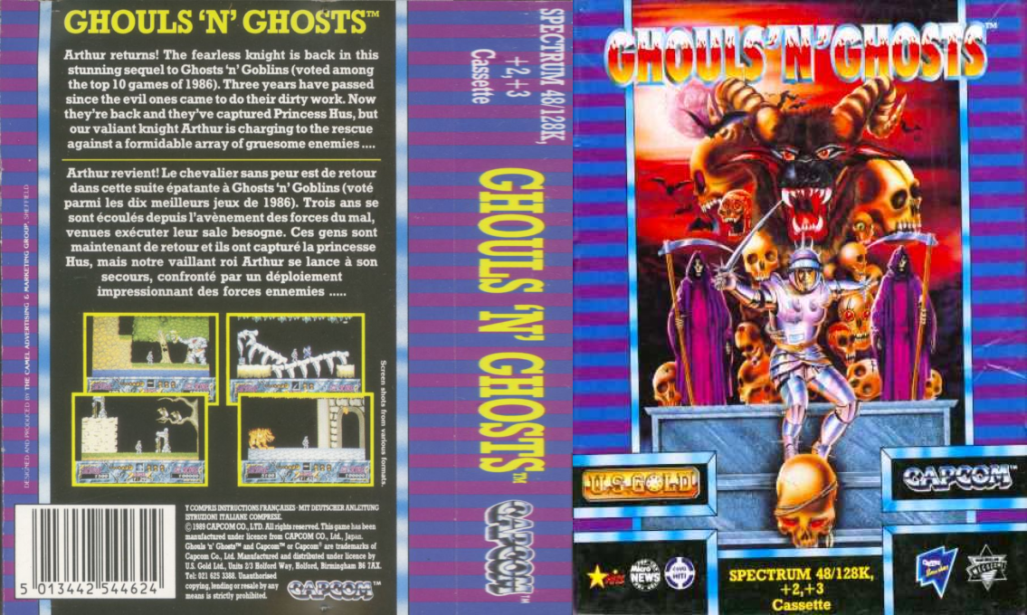Ghouls 'n' Ghosts — box-texture (EU)