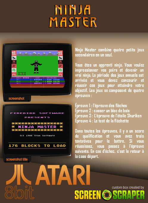 Ninja Master — box-2D-back (EU)