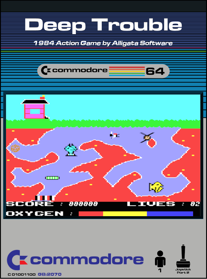Deep Trouble box art
