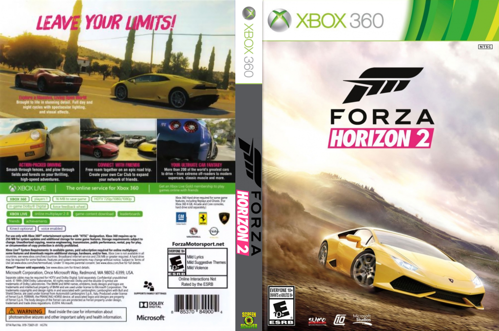 Forza Horizon 2 — box-texture (US)