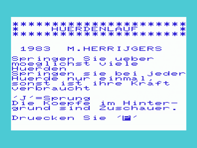 Huerdenlauf — sstitle (WOR)