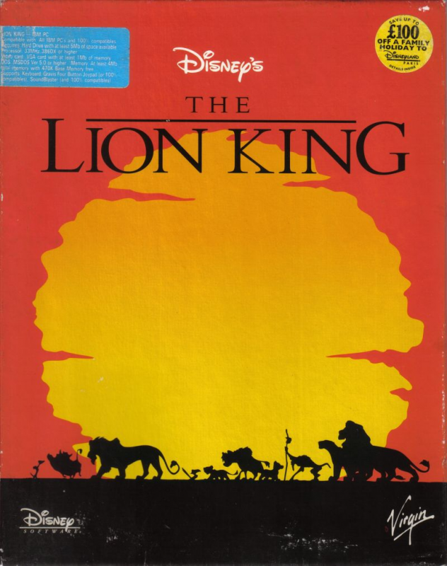 The Lion King — box-2D (EU)