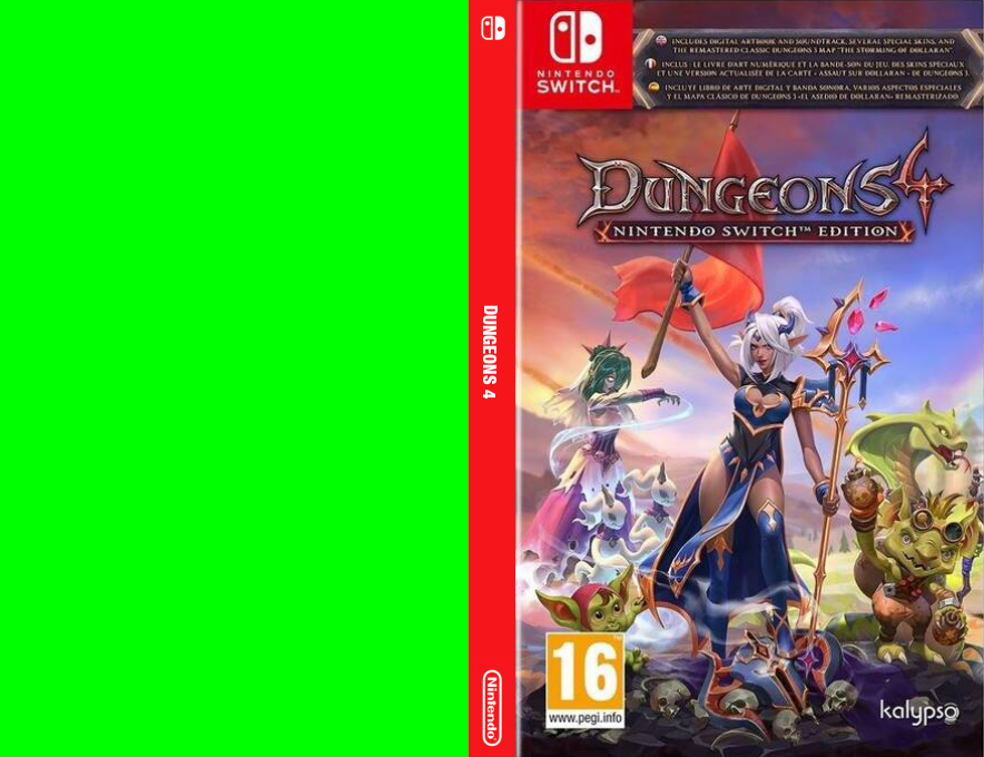 Dungeons 4 — box-texture (EU)