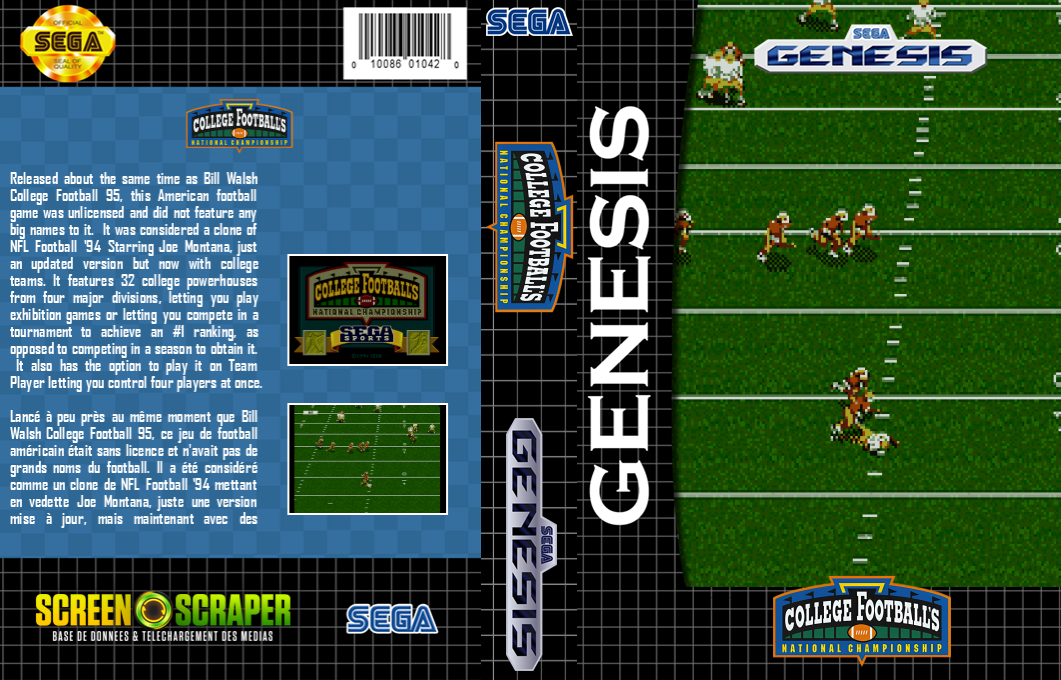 College Football's National Championship — box-texture (SS)
