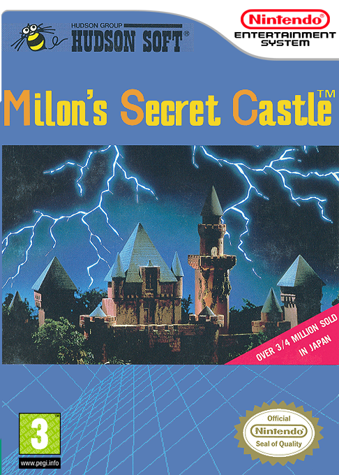 Milon's Secret Castle — box-2D (EU)