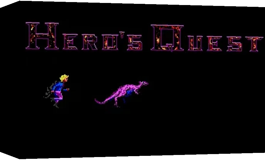 Hero's Quest - So You Want To Be A Hero — box-3D (WOR)