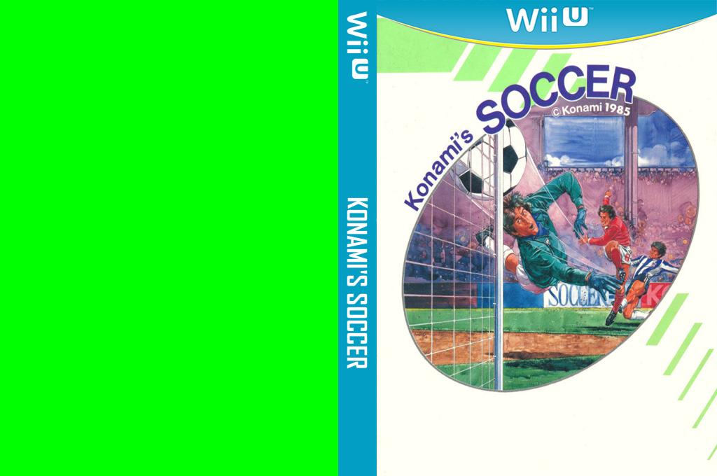 Konami's Soccer — box-texture (JP)