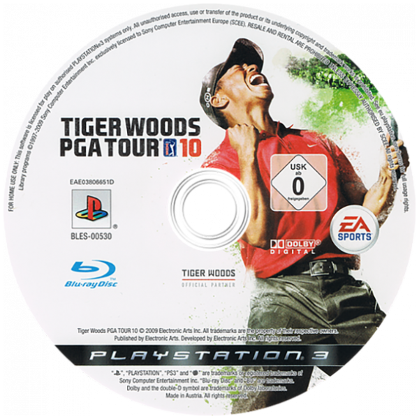 Tiger Woods PGA Tour 10 — support-2D (EU)