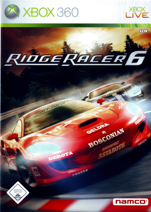 Ridge Racer 6 — box-2D (DE)