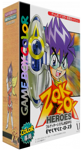 Zok Zok Heroes — box-3D (JP)