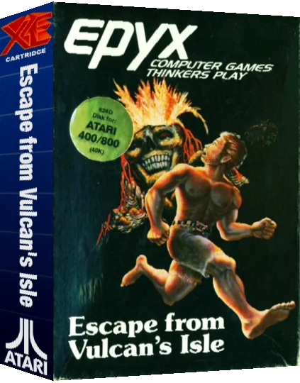 Escape From Vulcan's Isle — box-3D (WOR)