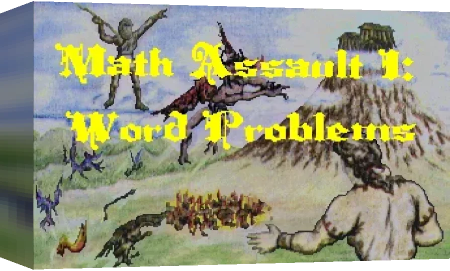 Math Assault I: Word Problems — box-3D (WOR)