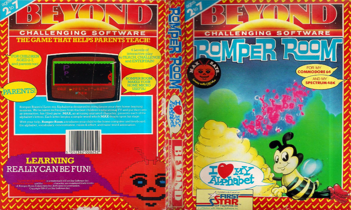Romper Room's I Love my Alphabet — box-texture (EU)