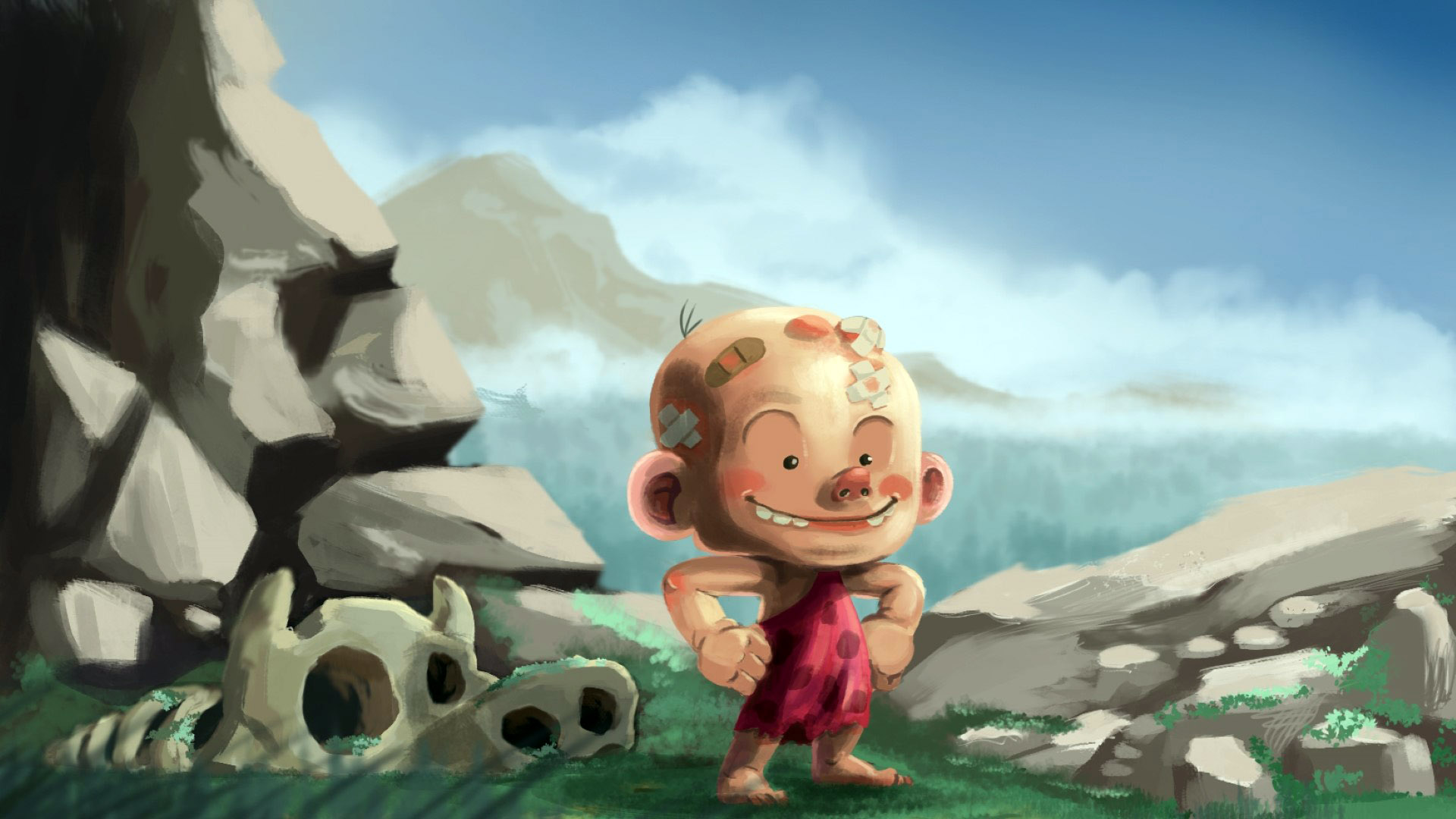 Bonk's Revenge — fanart