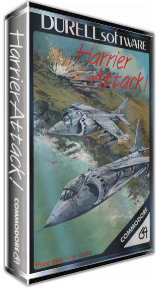 Harrier Attack — box-3D (EU)