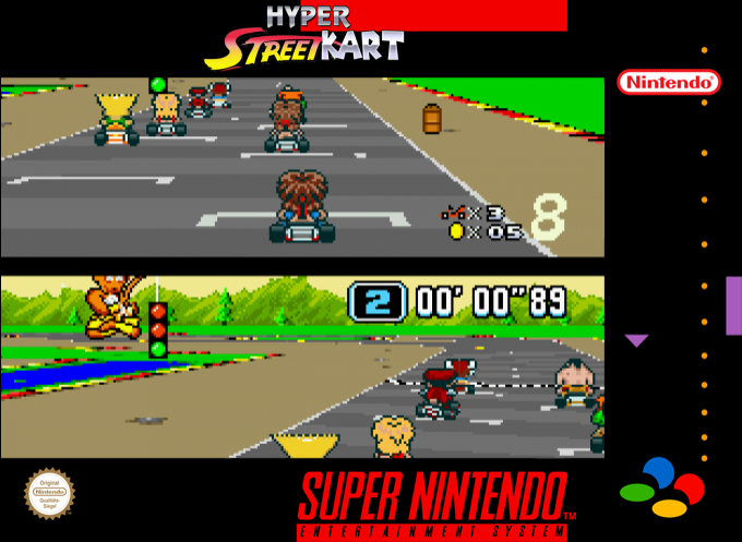 Hyper Street Kart — box-2D (SS)
