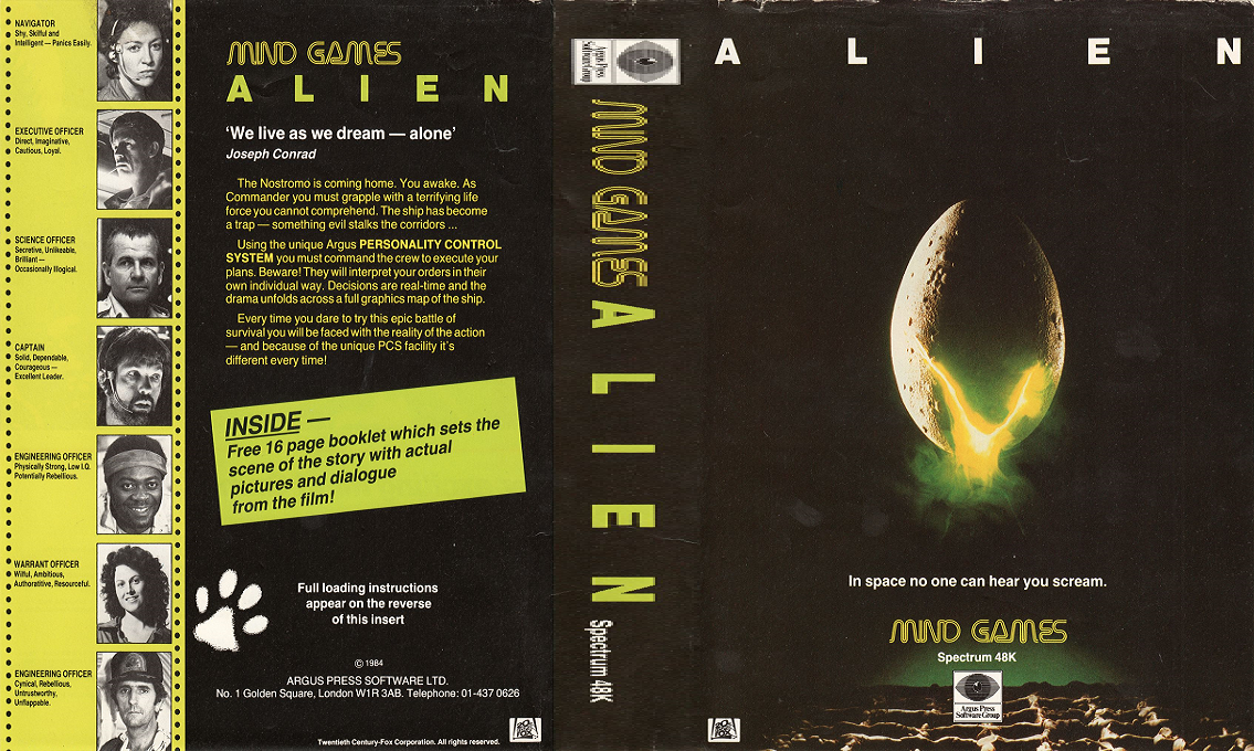 Alien — box-texture (WOR)