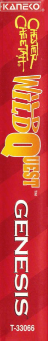 Chester Cheetah - Wild Wild Quest — box-2D-side (US)