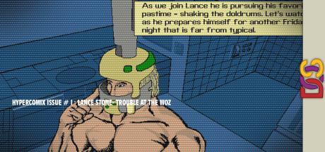 Hypercomix Issue # I : Lance Stone- Trouble At The Woz — steamgrid