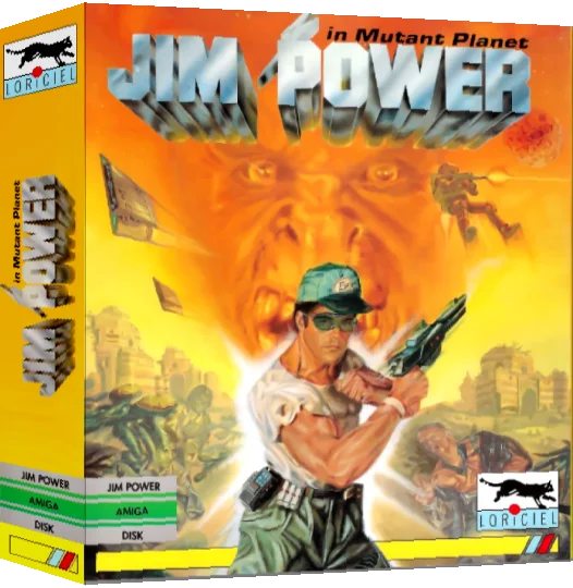 Jim Power in Mutant Planet — box-3D (EU)