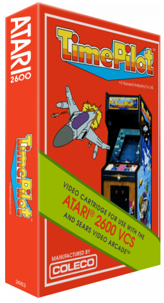 Time Pilot — box-3D (US)