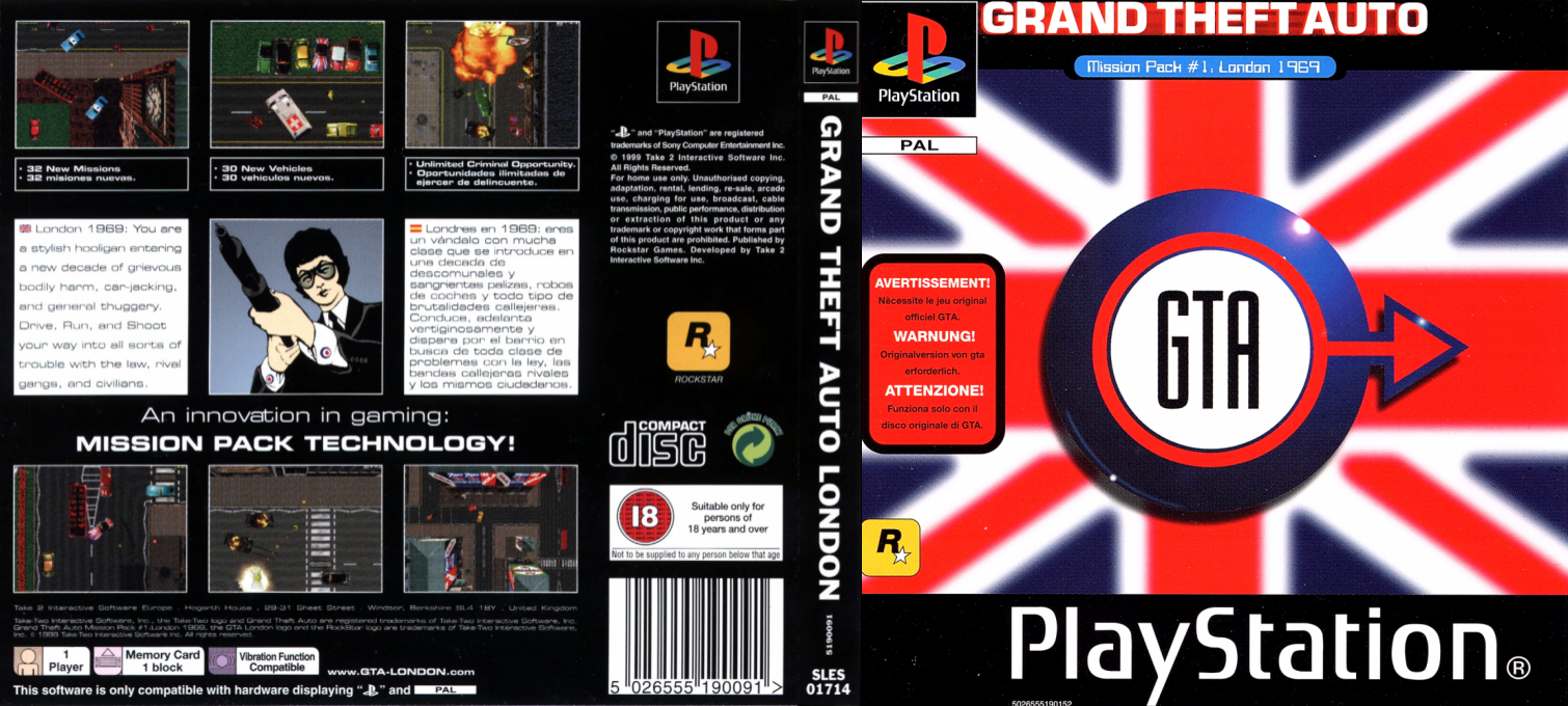 Grand Theft Auto - London 1969 — box-texture (EU)