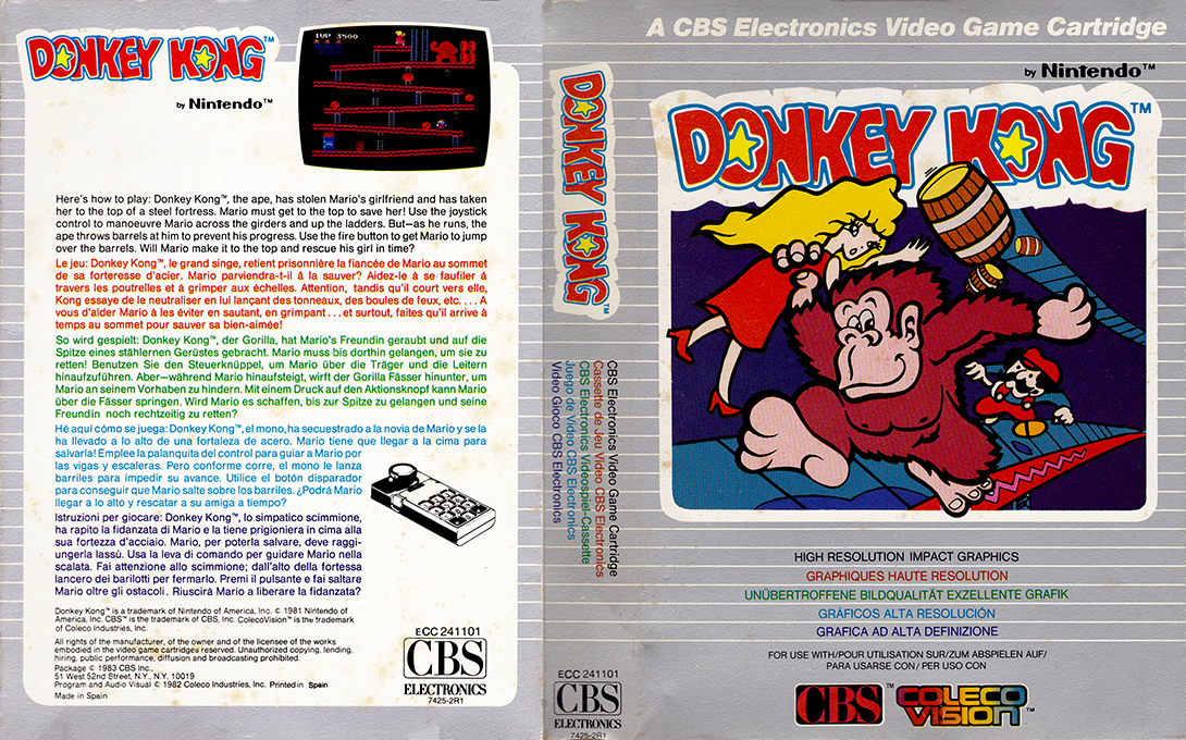 Donkey Kong — box-texture (EU)
