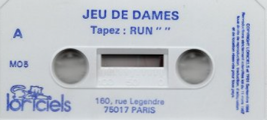 Jeu De Dames — support-texture (WOR)